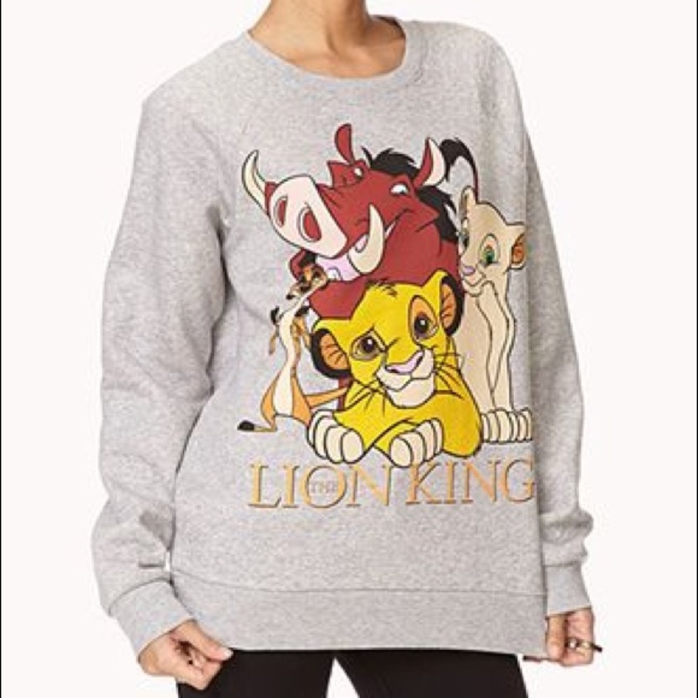 Forever 21 Lion King Crewneck Sweatshirt